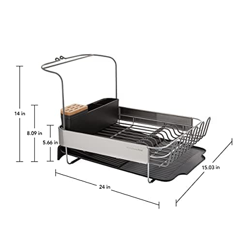KitchenAid Expandable Dish Drying Rack thumbnail 5
