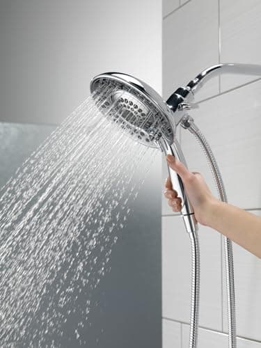 Delta Faucet 5-Spray In2ition 2-in-1 Dual Shower Head thumbnail 2