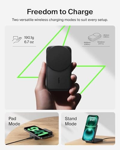 Belkin MagSafe 3-in-1 Wireless Charging Stand thumbnail 5