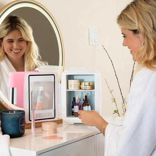 Cooluli Skincare Mini Fridge 4 Liter Personal Cooler thumbnail 3