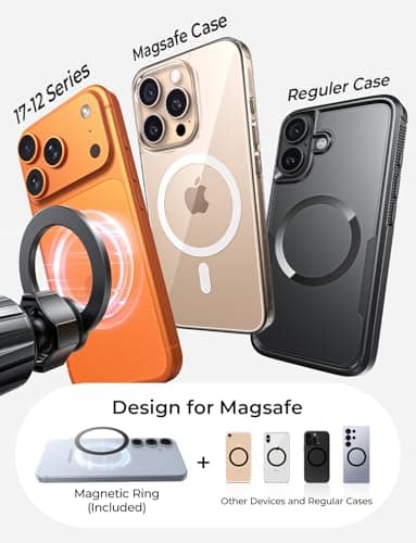 LISEN MagSafe Car Mount 2-in-1 Vent & Dashboard thumbnail 5