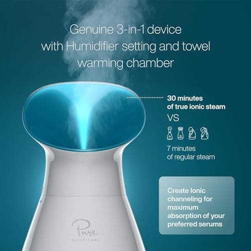 Pure Daily Care NanoSteamer Large 3-in-1 Nano Ionic Facial Steamer thumbnail 3
