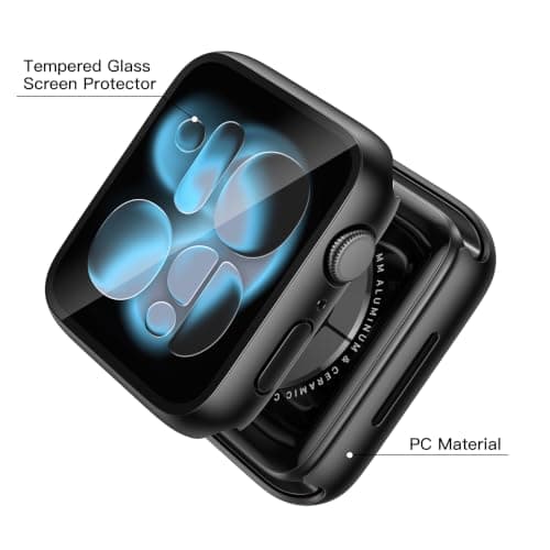 Misxi Case with Screen Protector for 46mm Apple Watch Series 12 thumbnail 3