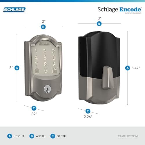 Schlage Encode Smart WiFi Deadbolt thumbnail 3