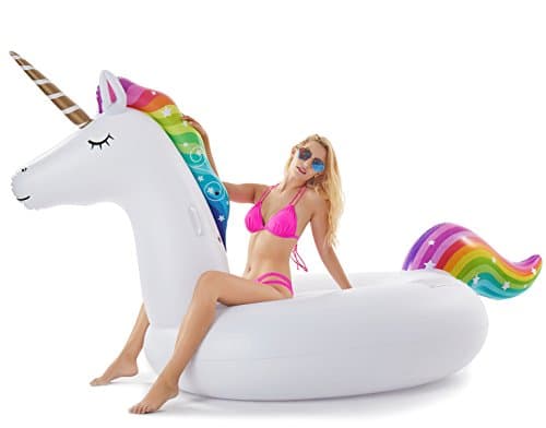 Jasonwell Giant Inflatable Unicorn Pool Float - image 1