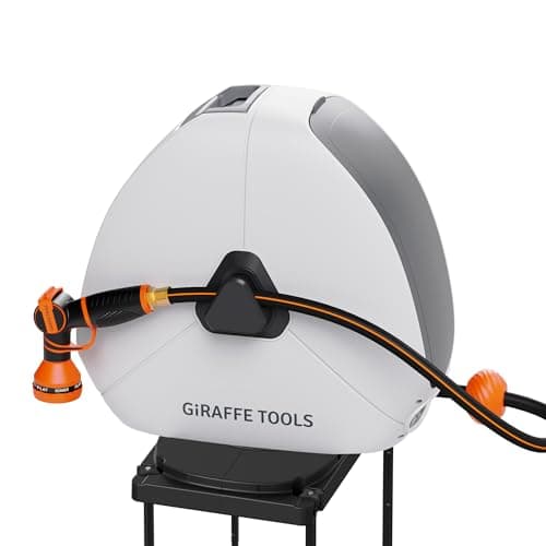 Giraffe Tools Retractable Hose Reel 1/2 in x 100 ft Ground Mounted - image 1