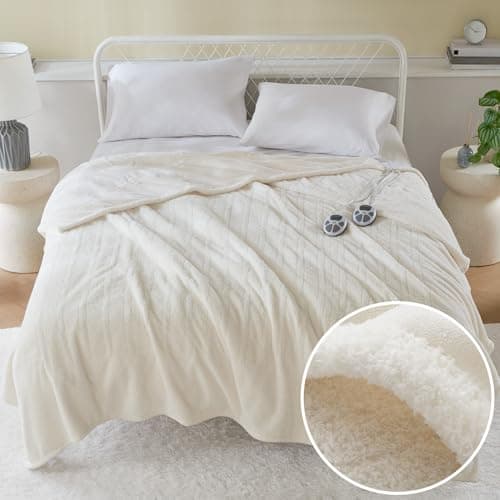 Serta Silky Plush Heated Blanket with Alexa - image 1