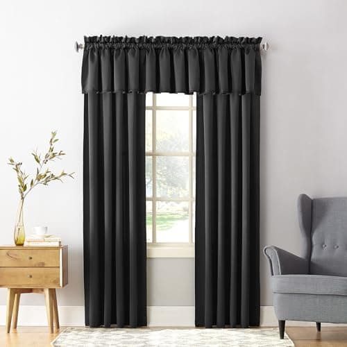 Sun Zero Barrow Curtain Panel with Thermal Liner thumbnail 4
