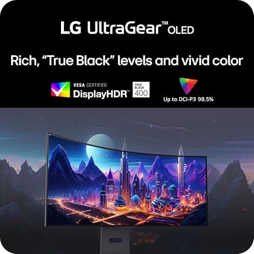 LG UltraGear 34GS95QE-B 34" OLED 240Hz thumbnail 5
