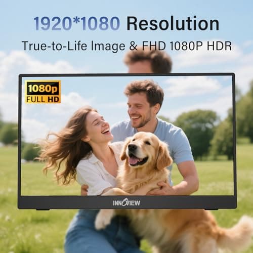 InnoView 15.8-Inch Quantum Dot Portable Monitor thumbnail 2