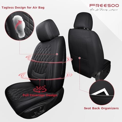 FREESOO Full Set Car Seat Covers thumbnail 2