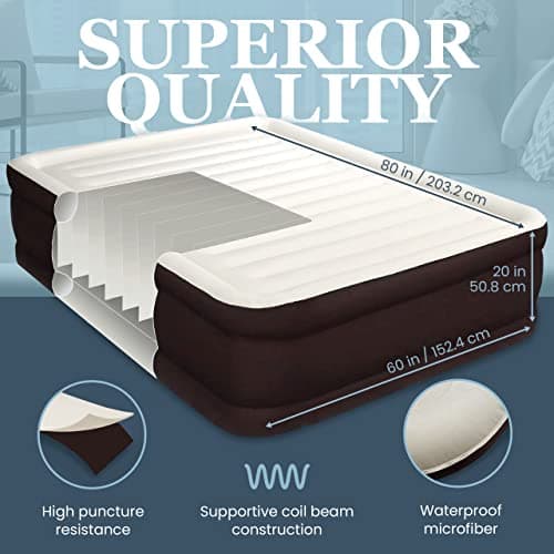 Englander First Ever Microfiber Queen Air Mattress thumbnail 3