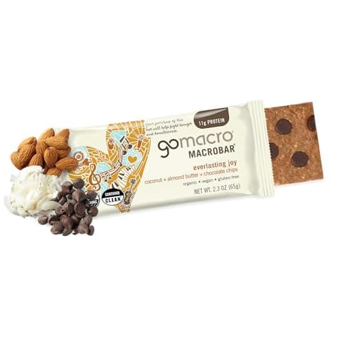 GoMacro MacroBar Plant-Based Protein Bar, Variety Pack (12-Pack) thumbnail 3