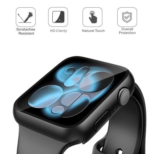 Misxi Case with Screen Protector for 46mm Apple Watch Series 12 thumbnail 2