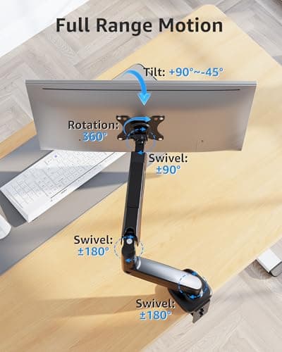 MOUNTUP Single Monitor Desk Mount (MU0004) thumbnail 5
