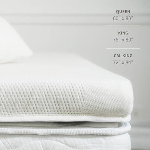 Saatva Graphite Memory Foam Mattress Topper thumbnail 5