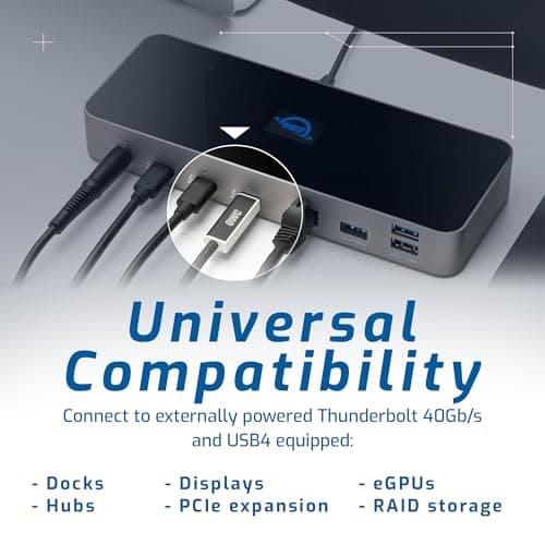 OWC Thunderbolt 4 / USB4 Active Cable (3.0m) thumbnail 4