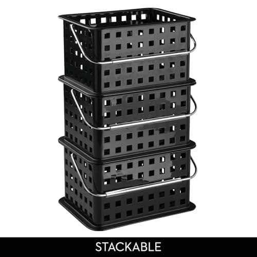 iDesign Plastic Shower Caddy Basket with Handle for Bathroom or College Dorm thumbnail 5