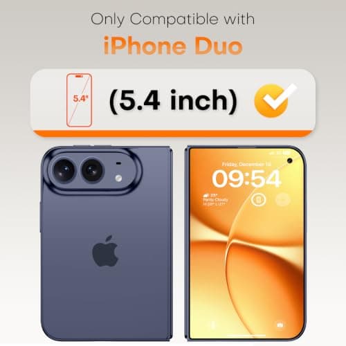 TOCOL for Duo Screen Protector, Easy Installation 18 Ultra HD thumbnail 2