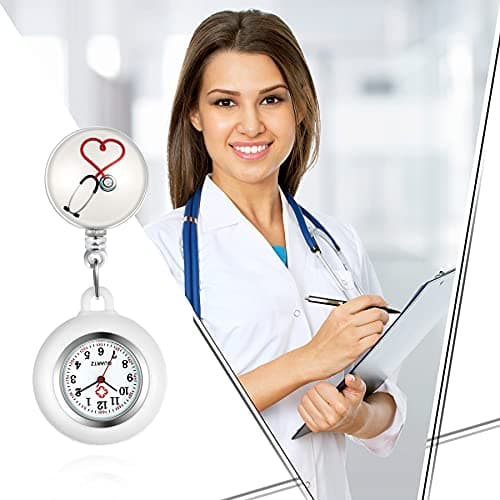 Avaner Retractable Nurse Fob Watch thumbnail 5