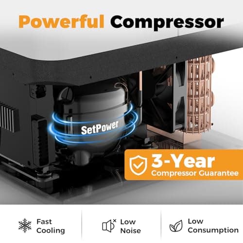 Setpower PT45 Dual Zone Portable Fridge thumbnail 2