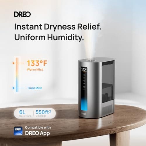 Dreo HM713S Smart Warm & Cool Mist Humidifier thumbnail 2