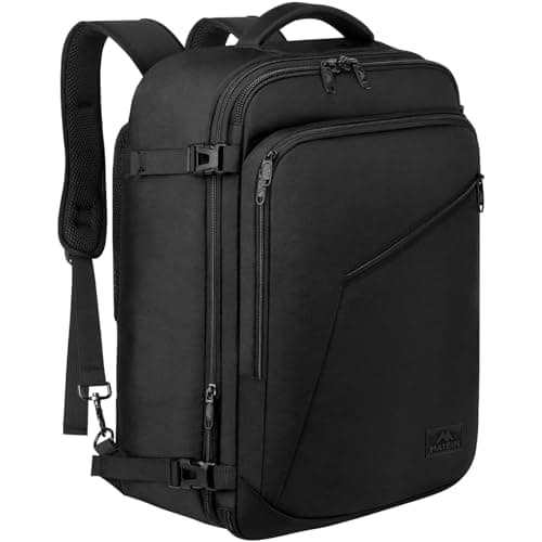 MATEIN Carry on Backpack, Extra Large Travel Backpack Expandable Airplane Approved Weekender Bag for Men and Women