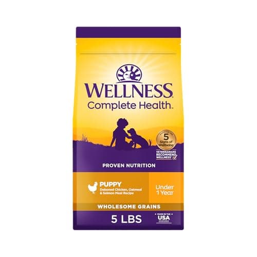 Wellness Complete Health Puppy Deboned Chicken, Oatmeal & Salmon Meal - image 1