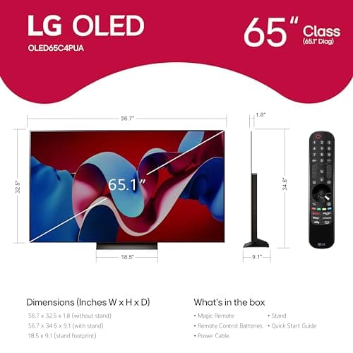 LG C4 OLED evo 65-inch thumbnail 2