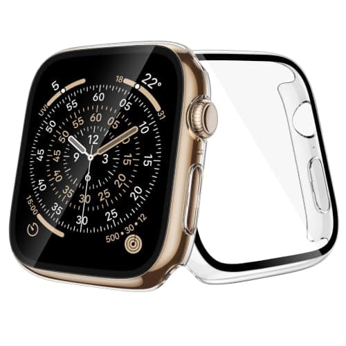 JULK 2-Pack Apple Watch Screen Protector Hard Case for Series 12 46mm - image 1