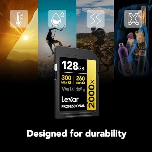 Lexar Professional 2000x SDXC UHS-II V90 128GB thumbnail 4
