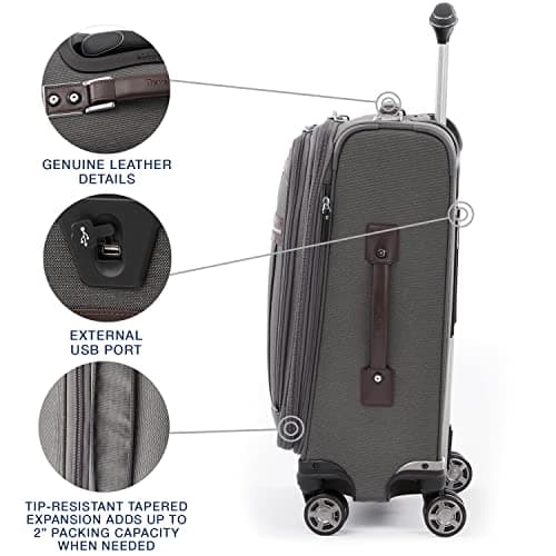Travelpro Platinum Elite 21-Inch Expandable Spinner thumbnail 4