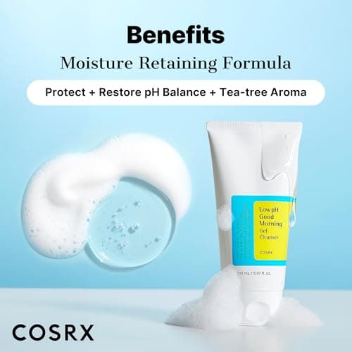 COSRX Low pH Good Morning Gel Cleanser thumbnail 5