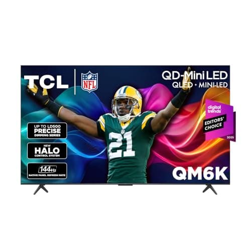 TCL 55-Inch Class QM6K Series QD-Mini LED 4K UHD Google Smart TV, QLED, 144Hz, Onkyo Audio, Dolby Atmos (55QM6K, 2025 Model) - image 1