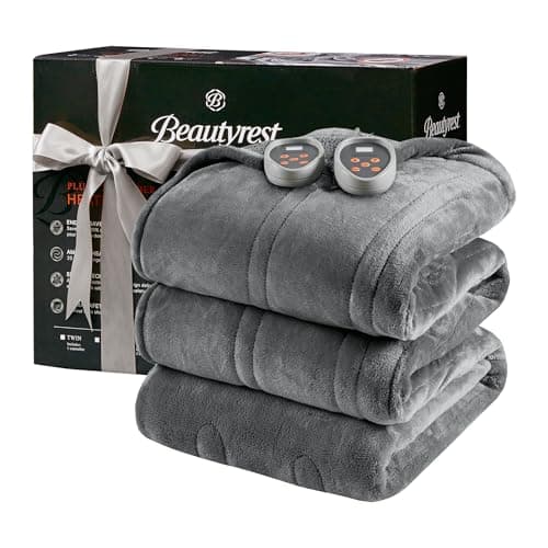 Beautyrest Heated Plush to Berber Blanket - image 1