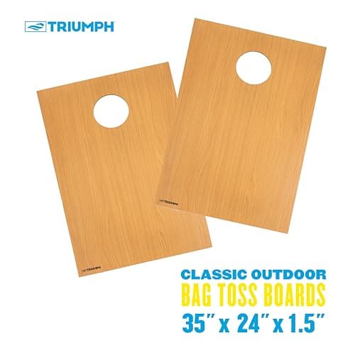 Triumph Sports 2x3 Tournament Cornhole Bag Toss Set thumbnail 3