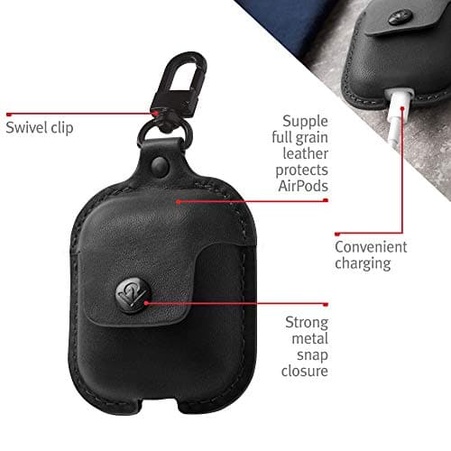 Twelve South AirSnap Leather Case for AirPods Pro 2 thumbnail 2