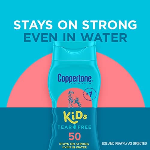 Coppertone Kids SPF 50 Tear Free Sunscreen Lotion, 8 Oz thumbnail 3