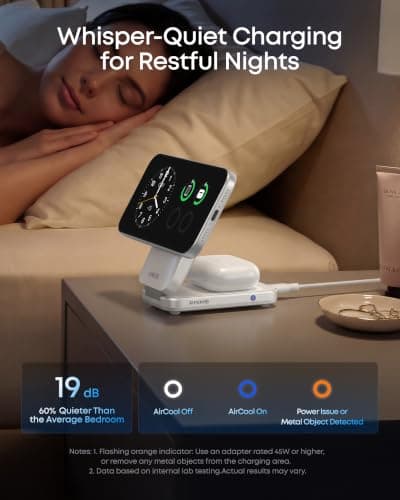 Anker Prime 25W Qi2.2 3-in-1 Foldable MagSafe Charger thumbnail 5