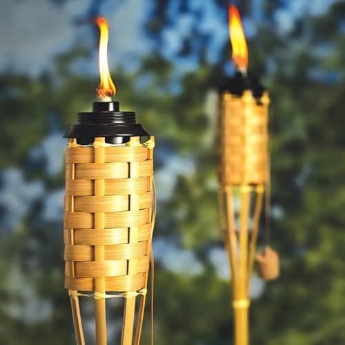 TIKI Brand 57-Inch Original Bamboo Torch (4-Pack) thumbnail 5