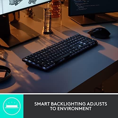 Logitech MX Mechanical Wireless Keyboard (Tactile Quiet) thumbnail 5
