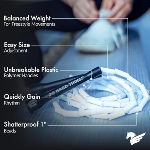 EliteSRS Do Hard Things Beaded Jump Rope thumbnail 2