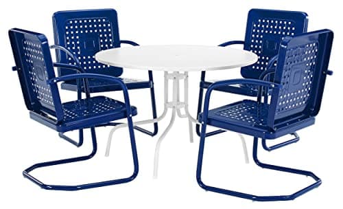 Crosley Furniture Kiawah 5-Piece Outdoor Café Set thumbnail 2