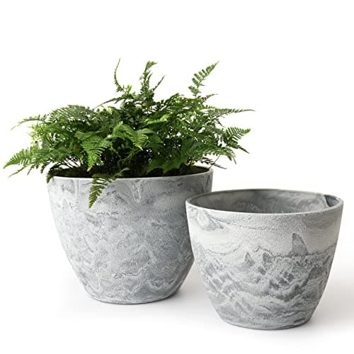La Jolíe Muse Large Ceramic Flower Pot with Drainage Hole - image 1