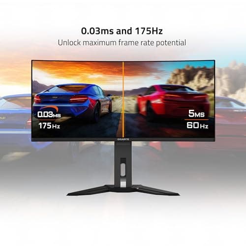 GIGABYTE MO34WQC QD-OLED 34" 175Hz thumbnail 3