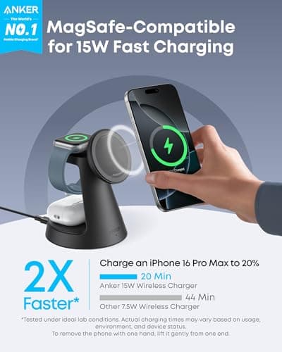 Anker MagGo 3-in-1 Nano Charging Stand thumbnail 2
