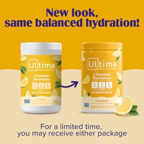 Ultima Replenisher Electrolyte Powder (Variety Pack, 20 Sticks) thumbnail 4