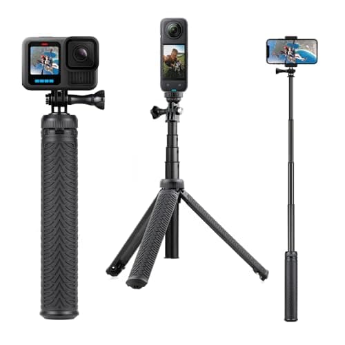 SOONSUN 3-in-1 Aluminum Waterproof Selfie Stick for GoPro - image 1
