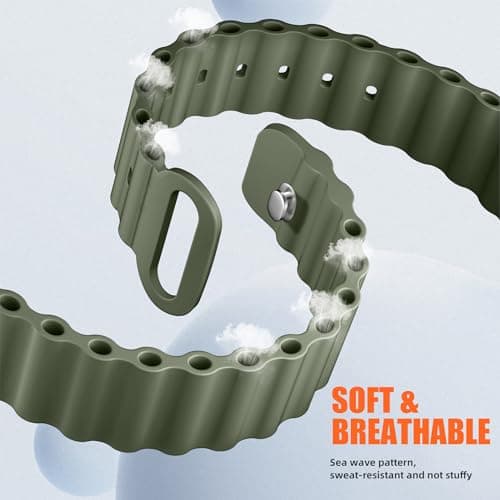 4 Pack Ocean Bands for Apple Watch Ultra 49mm thumbnail 3