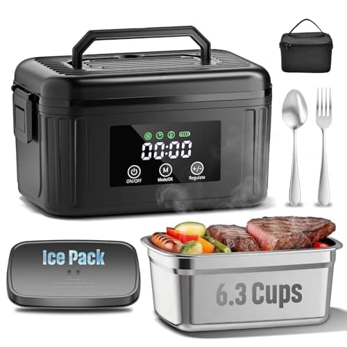 Scudra 6.3-Cup Cordless Electric Lunch Box with Ice Pack - image 1